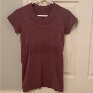 Lululemon Maroon T-shirt